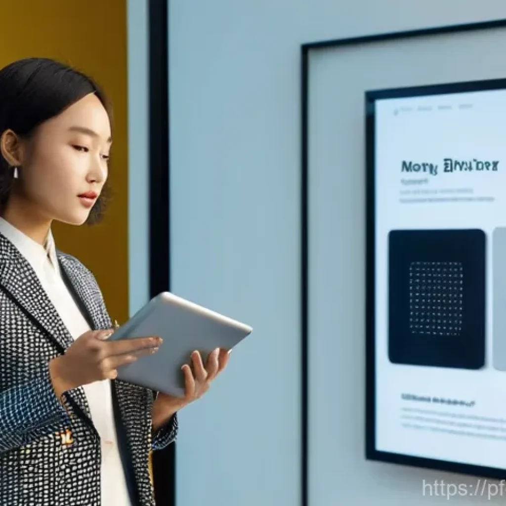 포트폴리오 경력 디자인의 문화적 차이 - **Image Prompt: Global Designer Showcasing Culturally Integrated Portfolio**
"A female graphic d...